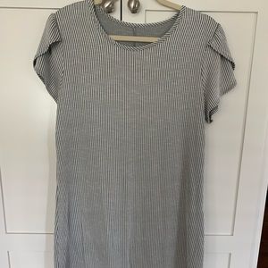 Cotton knit dress